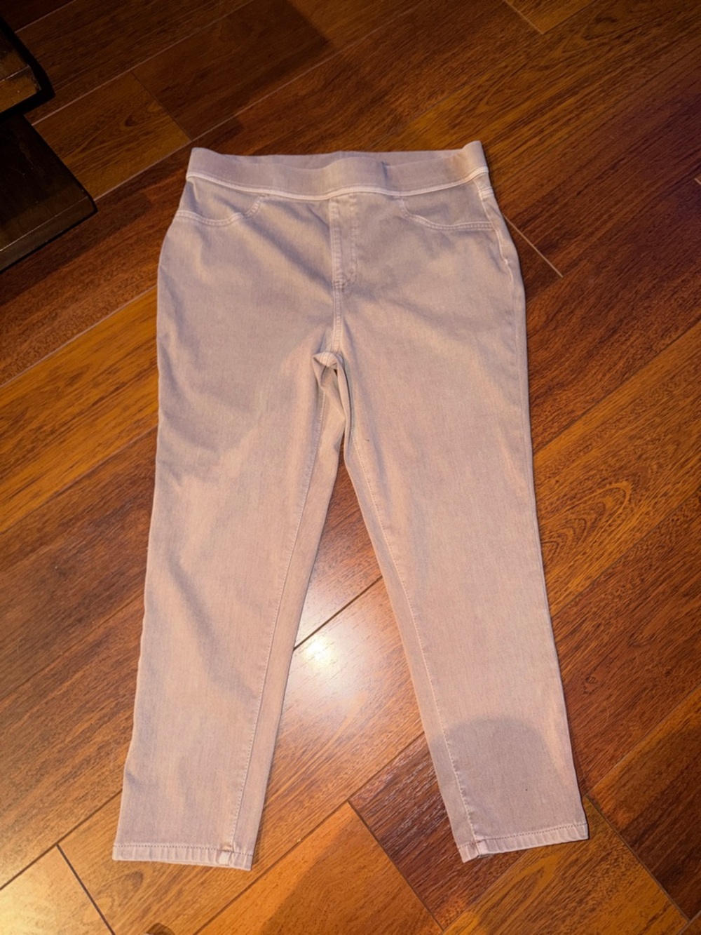 Time and Tru Light Pink Girls' Pull-On Leggings